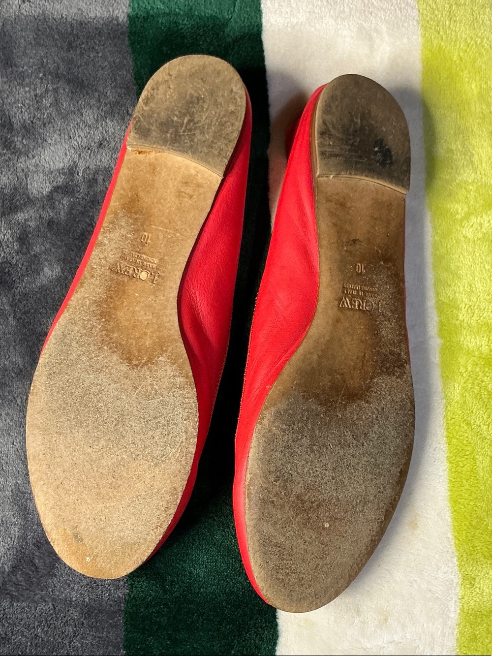 J. Crew Red Ballet Flats - Picture 7 of 14